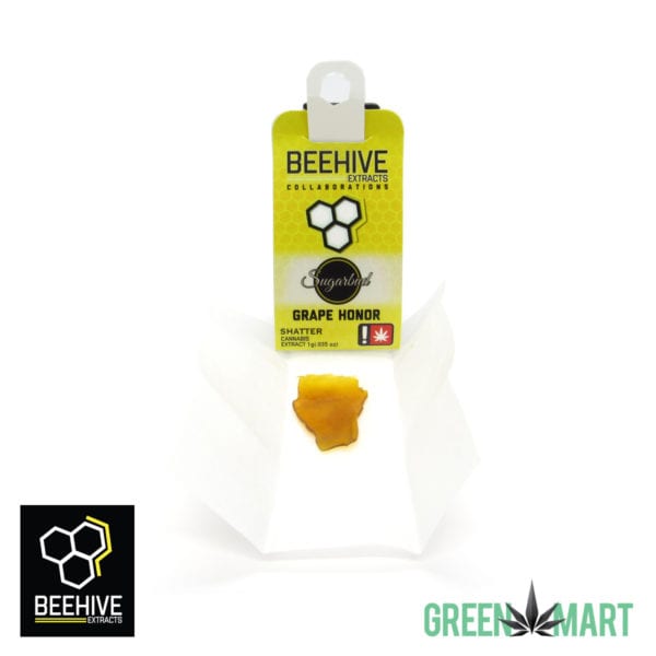 Bee Hive Extracts - Grape Honor Shatter
