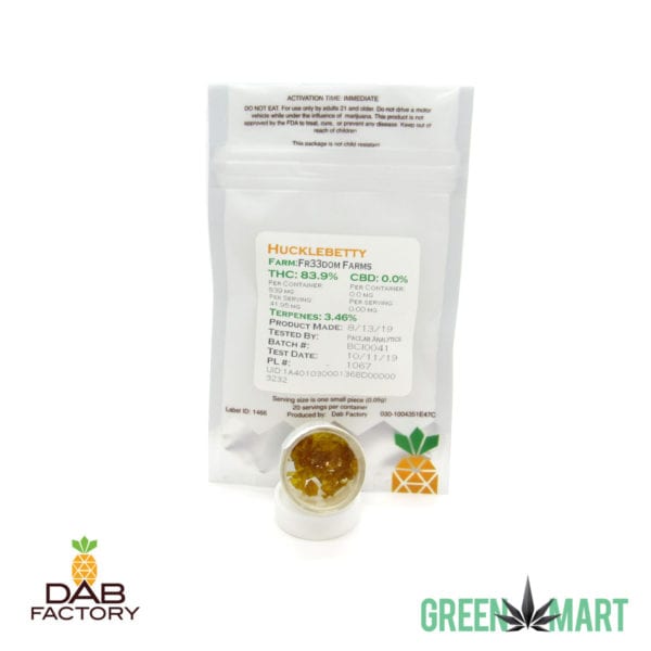 Dab Factory - Hucklebetty Sugar Wax