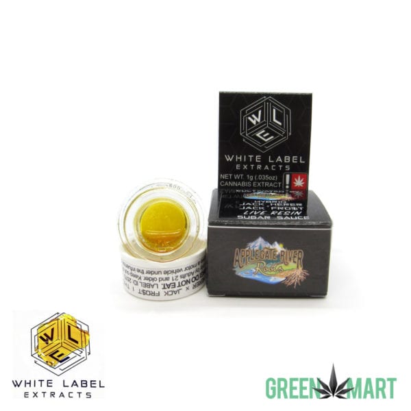 White Label Extracts - Jack Herer x Jack Frost Live Resin Sugar Sauce