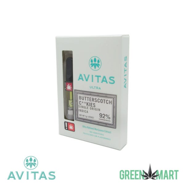Avitas Distillate Cartridges - Butterscotch C**kies