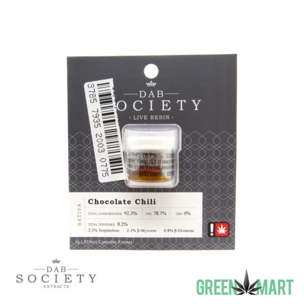 Dab Society Live Resin - Chocolate Chili