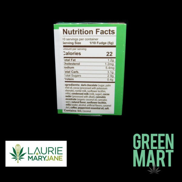 Laurie + MaryJane Fudge Yourself - Chocolate Mint One:One Fudge Ingredients