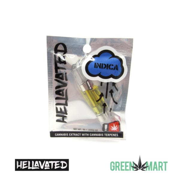 Hellavated Co2 Cartridge - Indica
