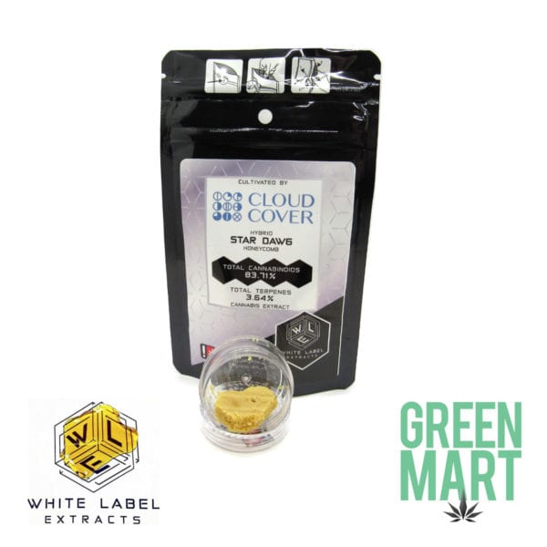 White Label Extracts - Stardawg Honeycomb Front