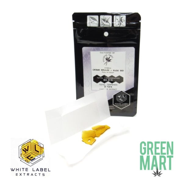 White Label Extracts - Cr3me Brulee x Rude Boi Pull N Snap