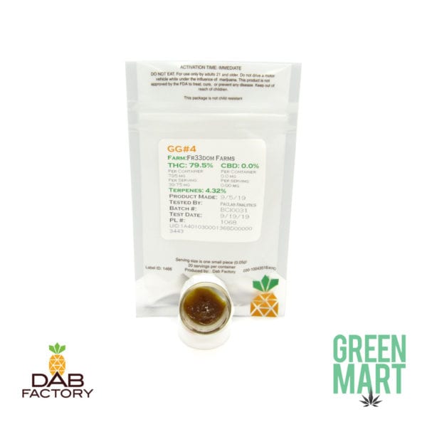 Dab Factory - GG Sugar Wax