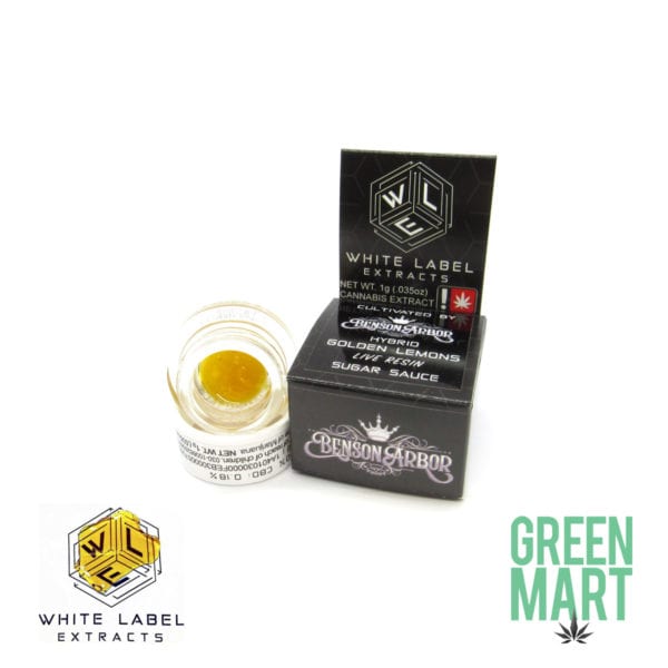 White Label Extracts - Golden Lemons Live Resin Sugar Sauce