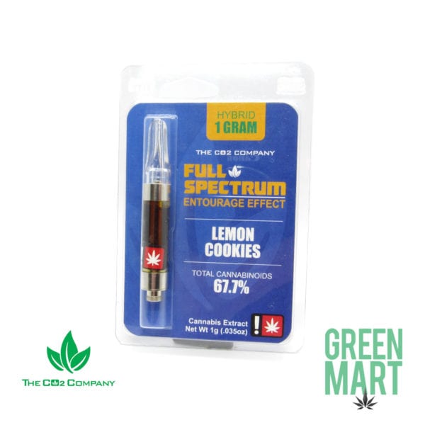 Co2 Company Cartridge - Lemon Cookies