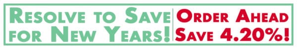 Resolve to Save for New Years with Order Ahead Banner