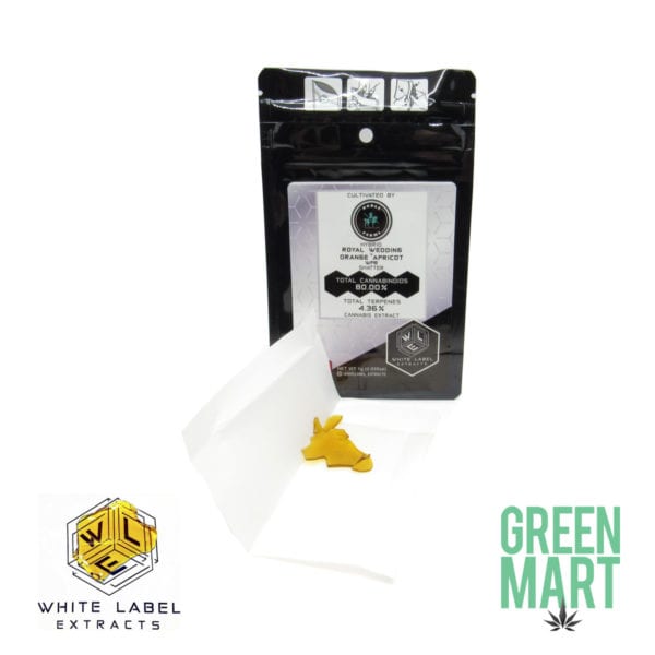 White Label Extracts - Royal Wedding x Orange Apricot Shatter