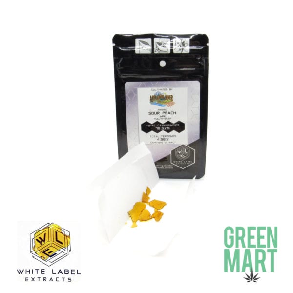 White Label Extracts - Sour Peach Pull N Snap
