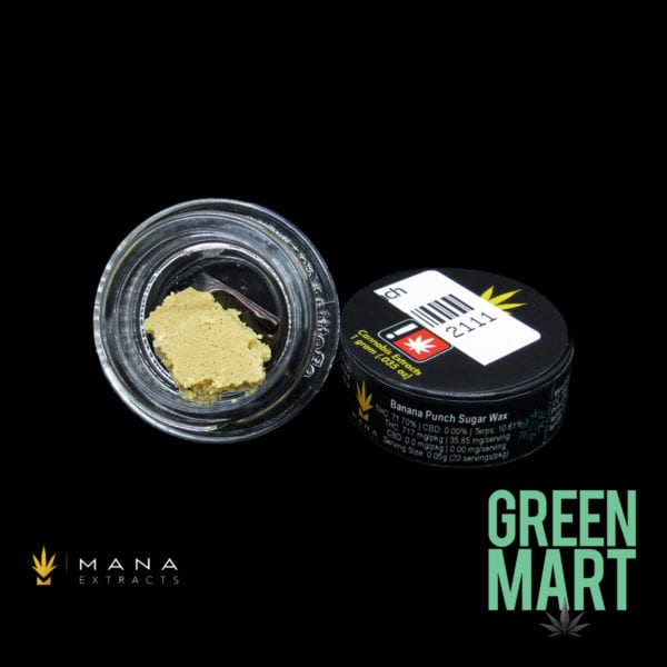 Mana Extracts - Banana Punch Sugar Wax