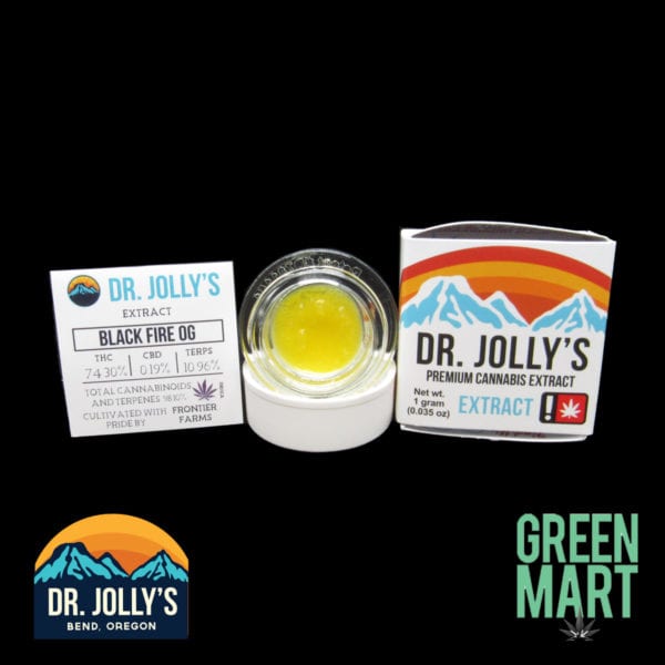 Dr. Jolly's - Black Fire OG Front