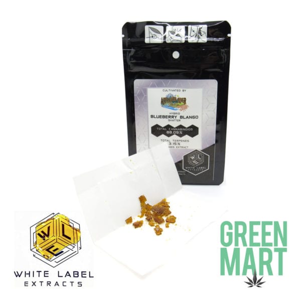 White Label Extracts - Blueberry Blango Front