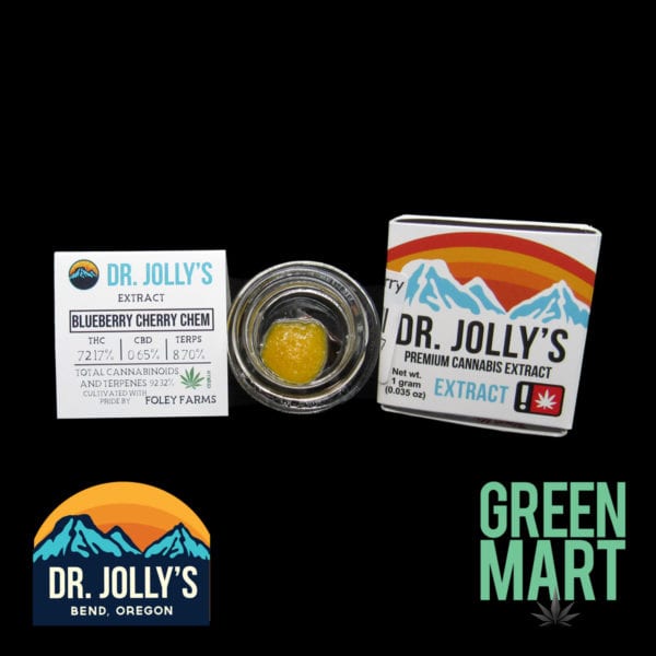 Dr. Jolly's Extracts - Blue Cherry Chem Front