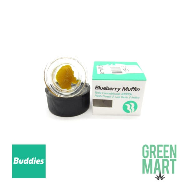 Buddies Extracts - Blueberry Muffin Front