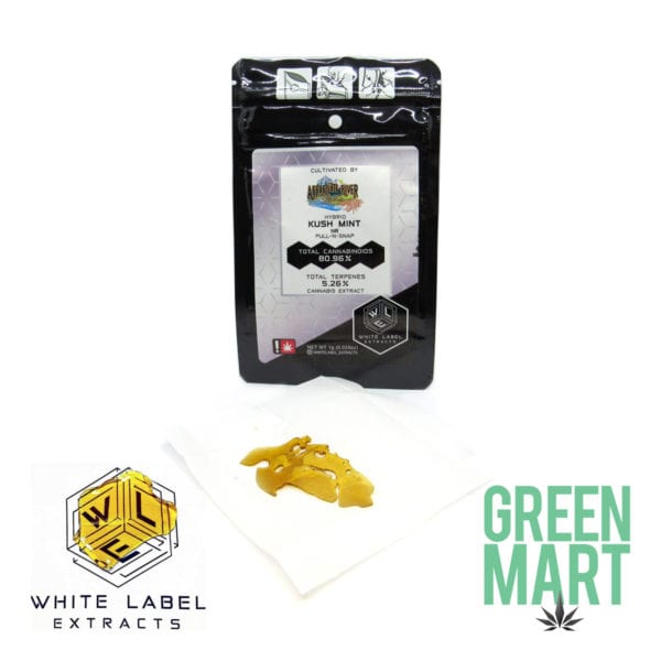 White Label Extracts - Kush Mint Front