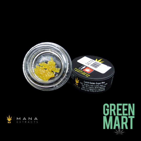 Mana Extracts - Lucid Gelato Sugar Wax