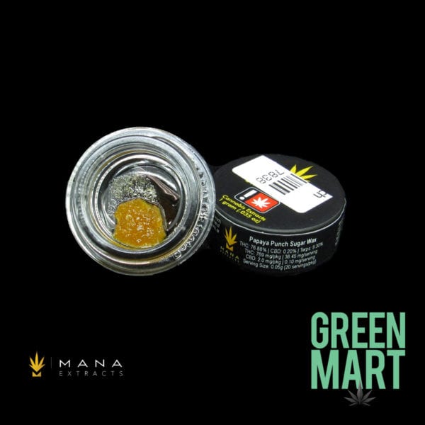 Mana Extracts - Papaya Punch Sugar Wax
