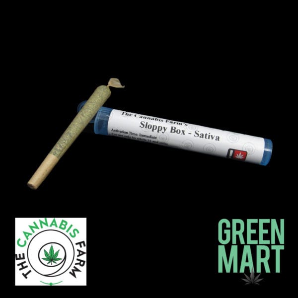 The Cannabis Farm Sloppy Box 1g Pre-roll