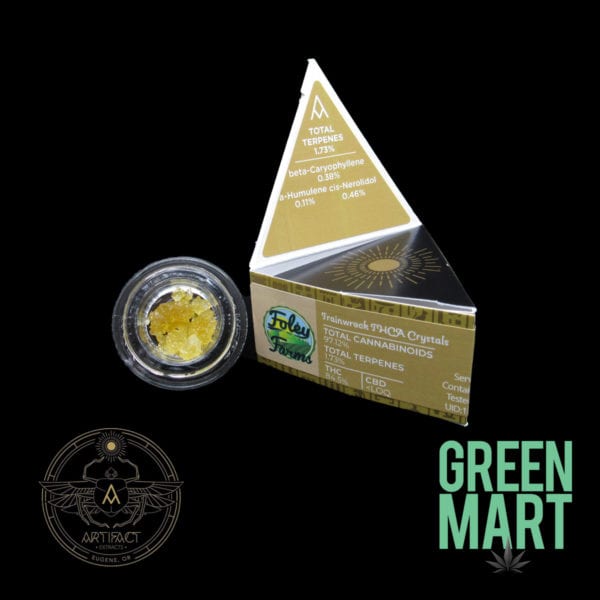 Artifact Extracts - Trainwreck THCA Crystals