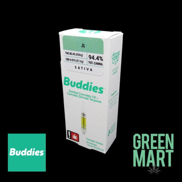 Buddies Distillate Cartridges - J1
