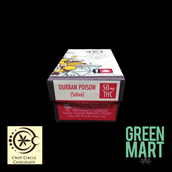 Crop Circle Chocolates - Orange Yuzu Zest 2pk Strain