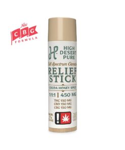 High Desert Pure - Cocoa Honey Spice Relief Stick