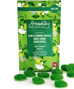 Smokiez - Sweet Green Apple THC/CBG 1:1 Gummies
