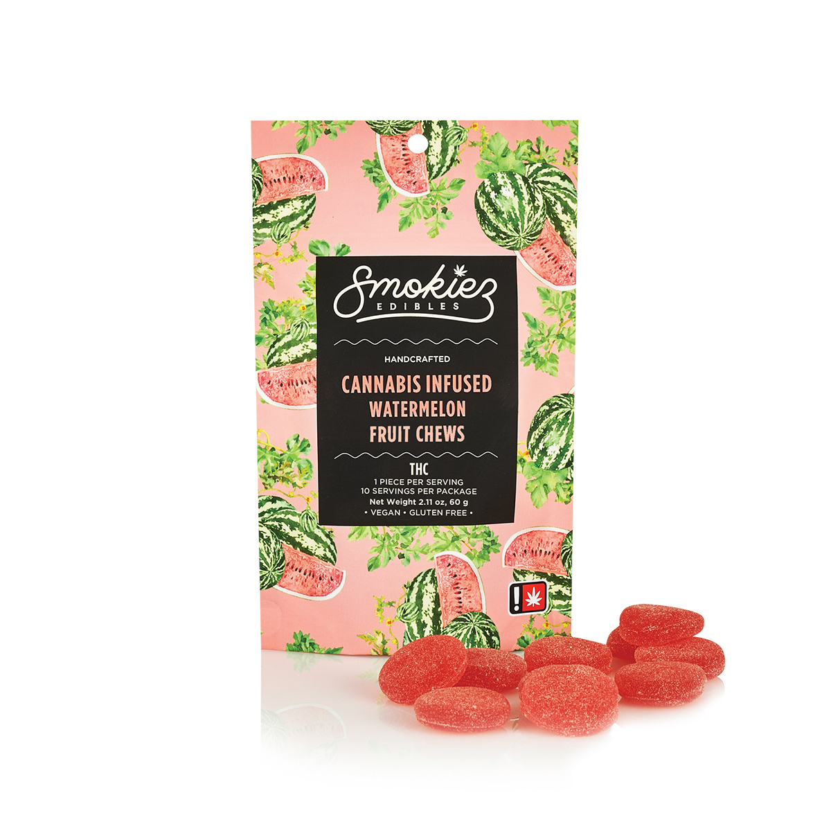 Smokiez - Sweet Watermelon 100mg THC Gummies