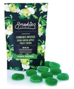 Smokiez - Sour Green Apple THC/CBG 1:1 Gummies