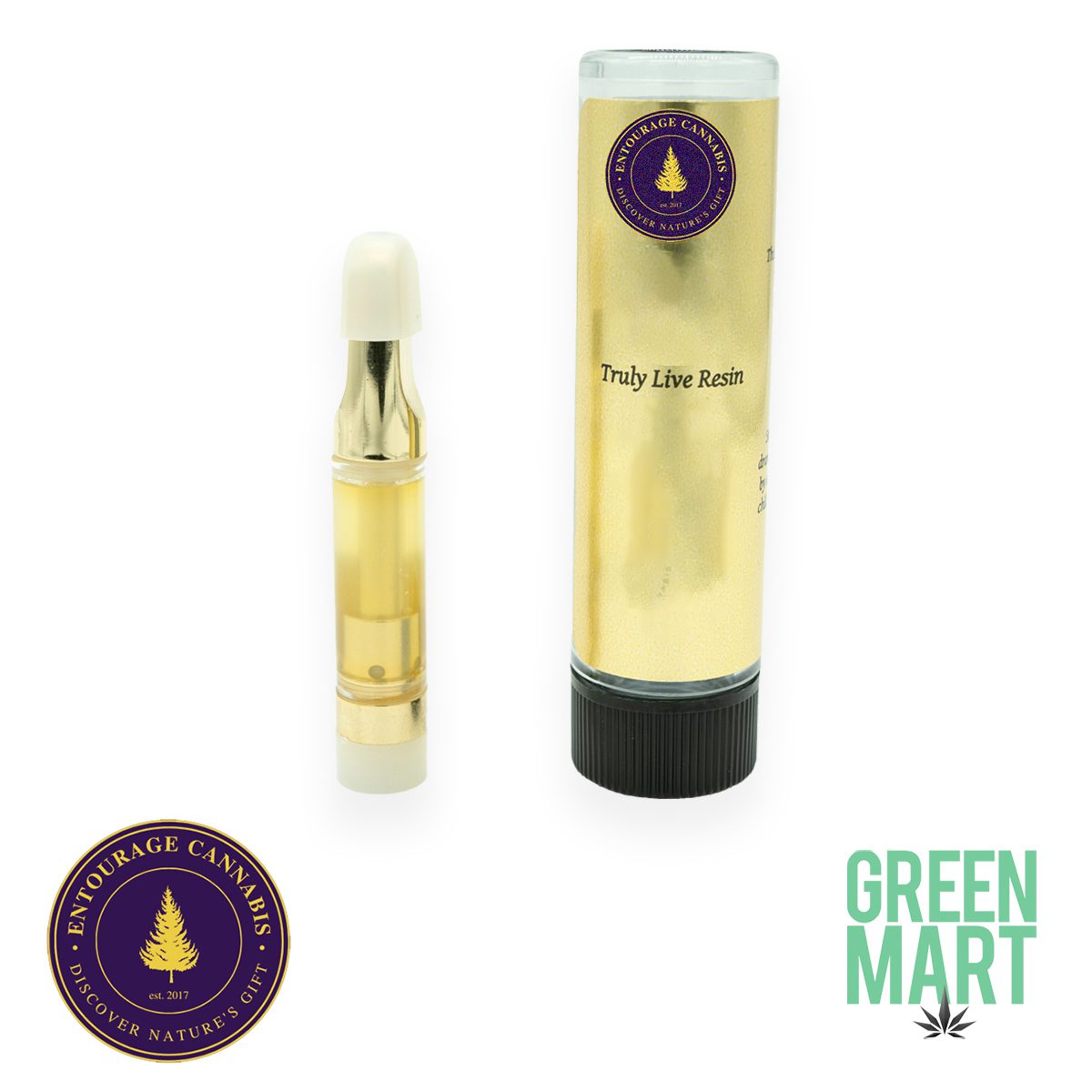 Entourage Cannabis Vape Cartridge Live Resin (fka CBDiscovery)
