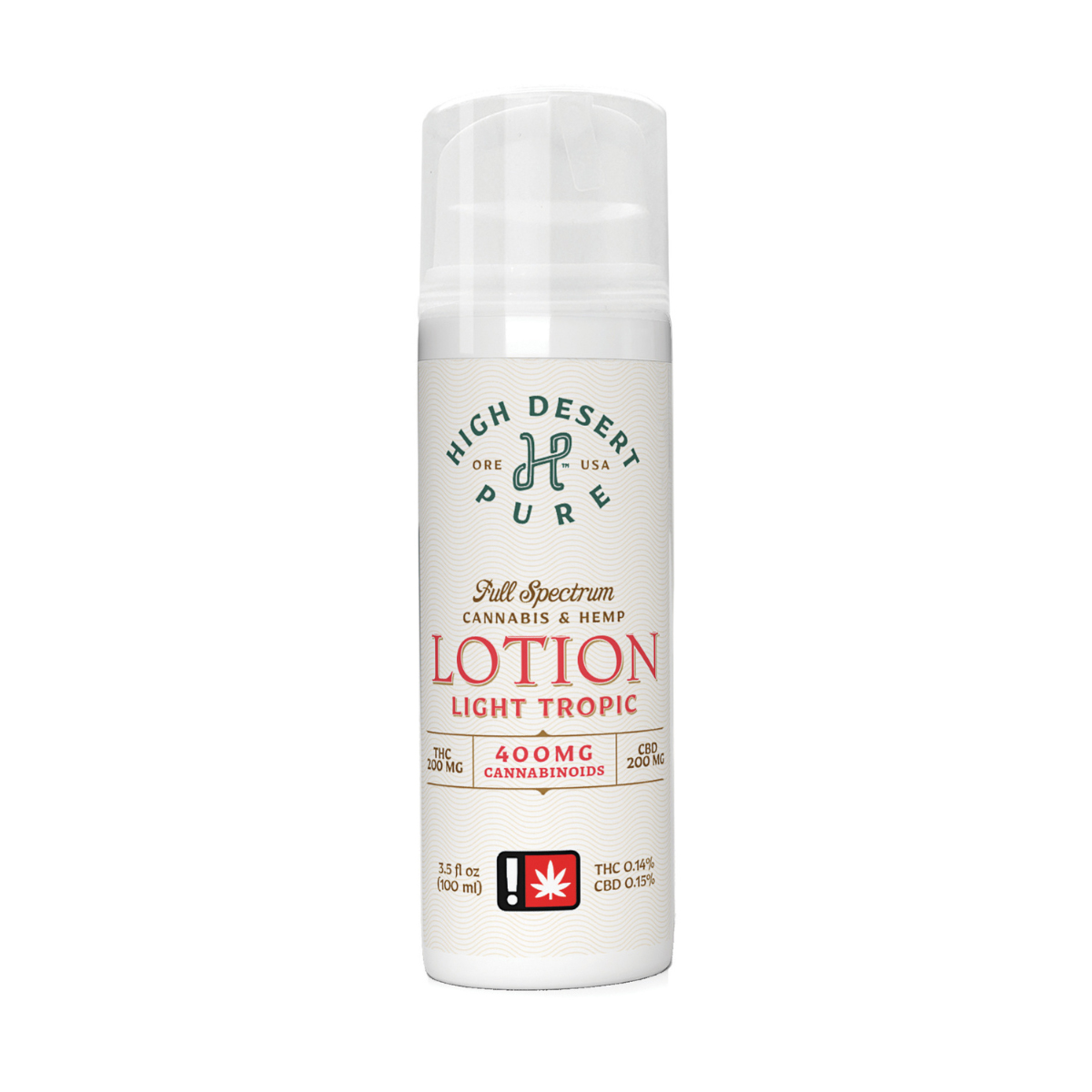 High Desert Pure - Light Tropic Lotion