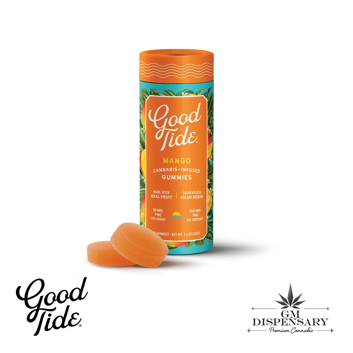 Good Tide - Mango Hash Rosin Gummies