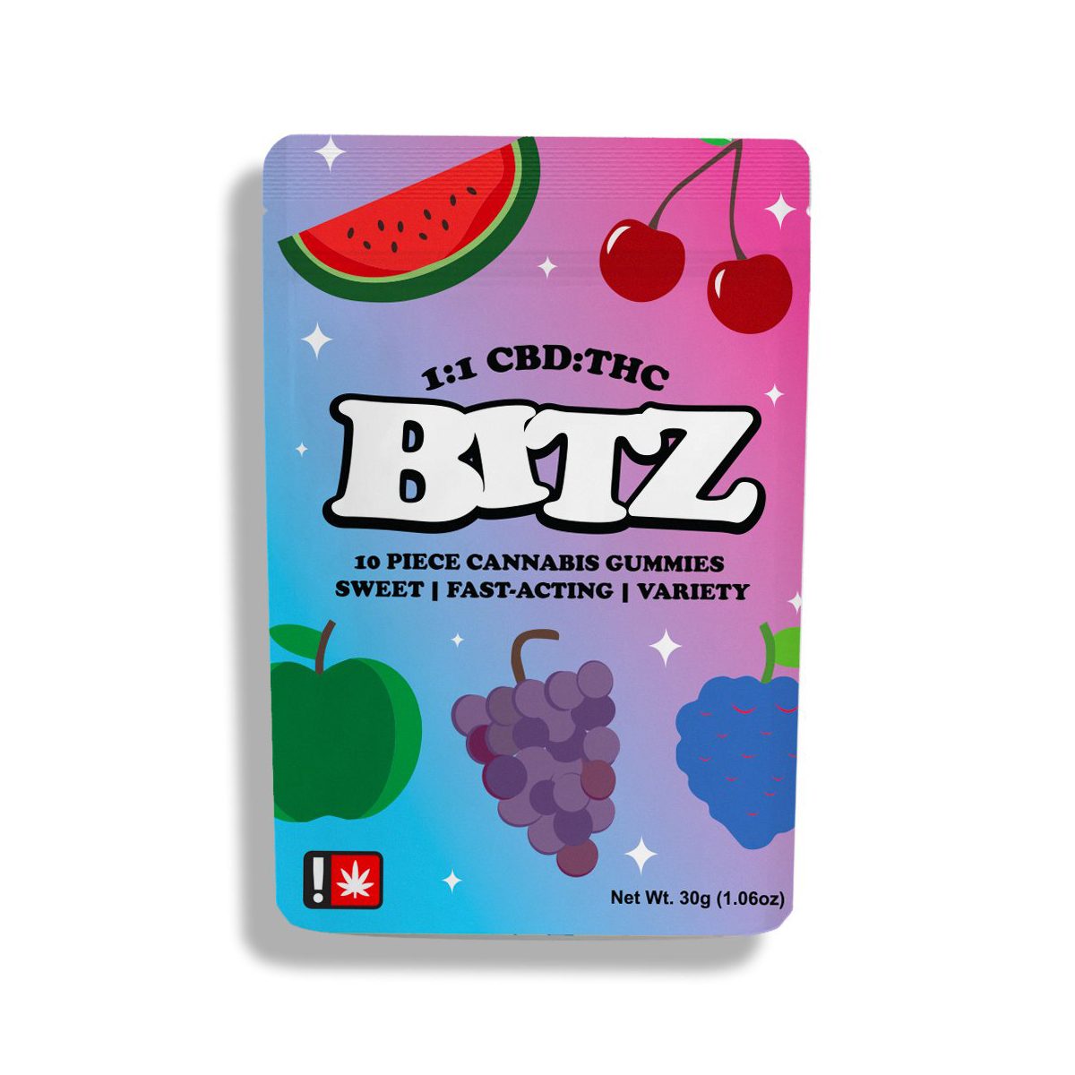 Bitz - Original 1:1 10 Piece Gummies