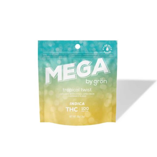Gron Mega Pearl - Tropical Twist THC Gummy