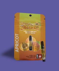 Boujee Blendz 1g Flavored Cartridge - Apricot
