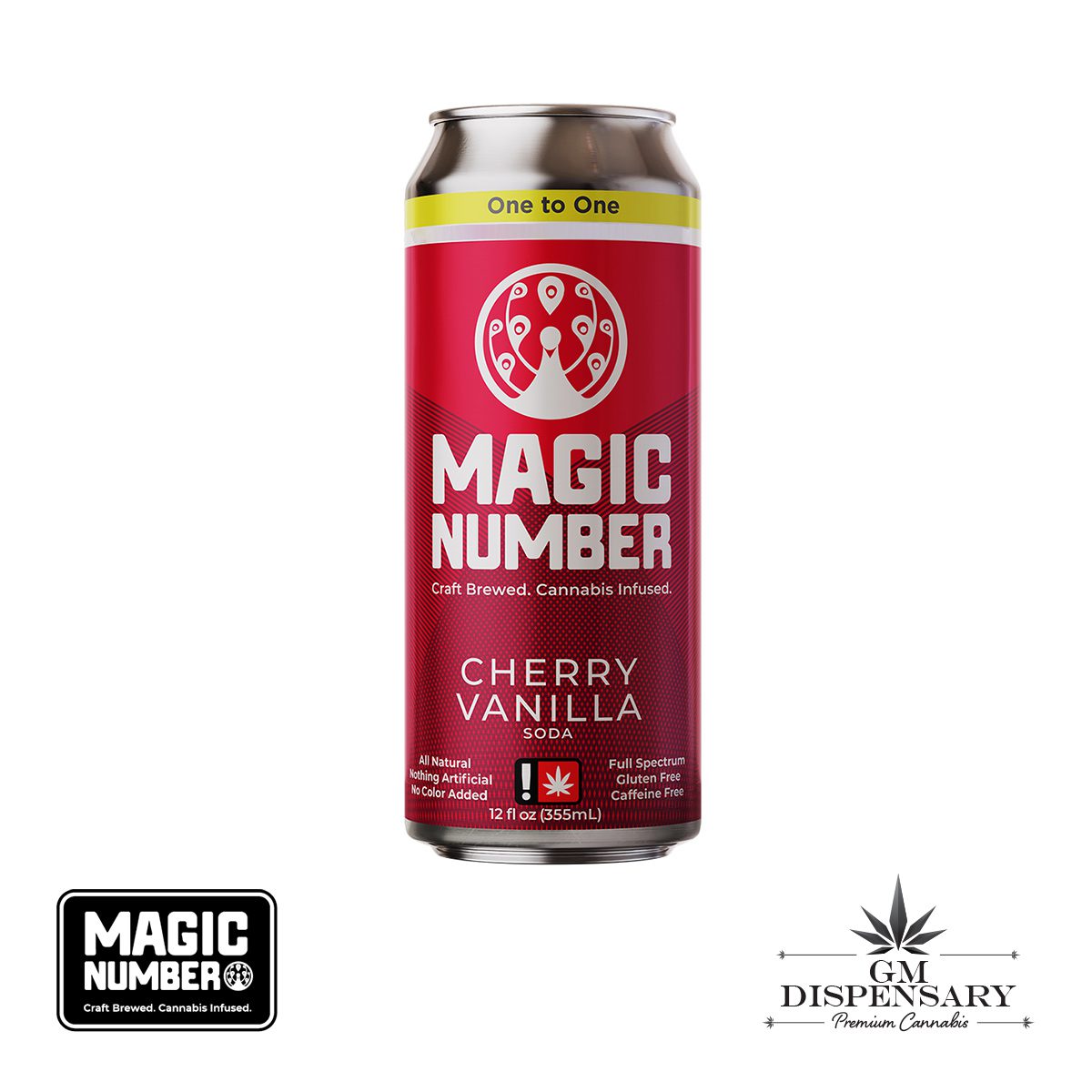 Magic Number - Cherry Vanilla Soda 1:1 Hybrid 25mg