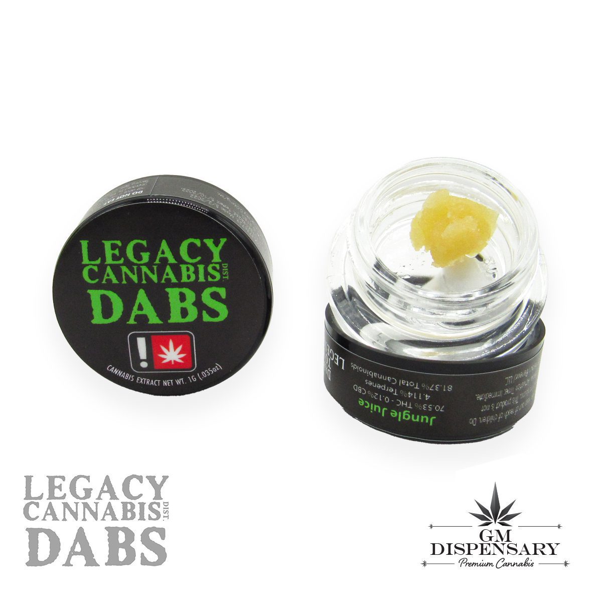 Legacy Cannabis - Jungle Juice Extract 1g
