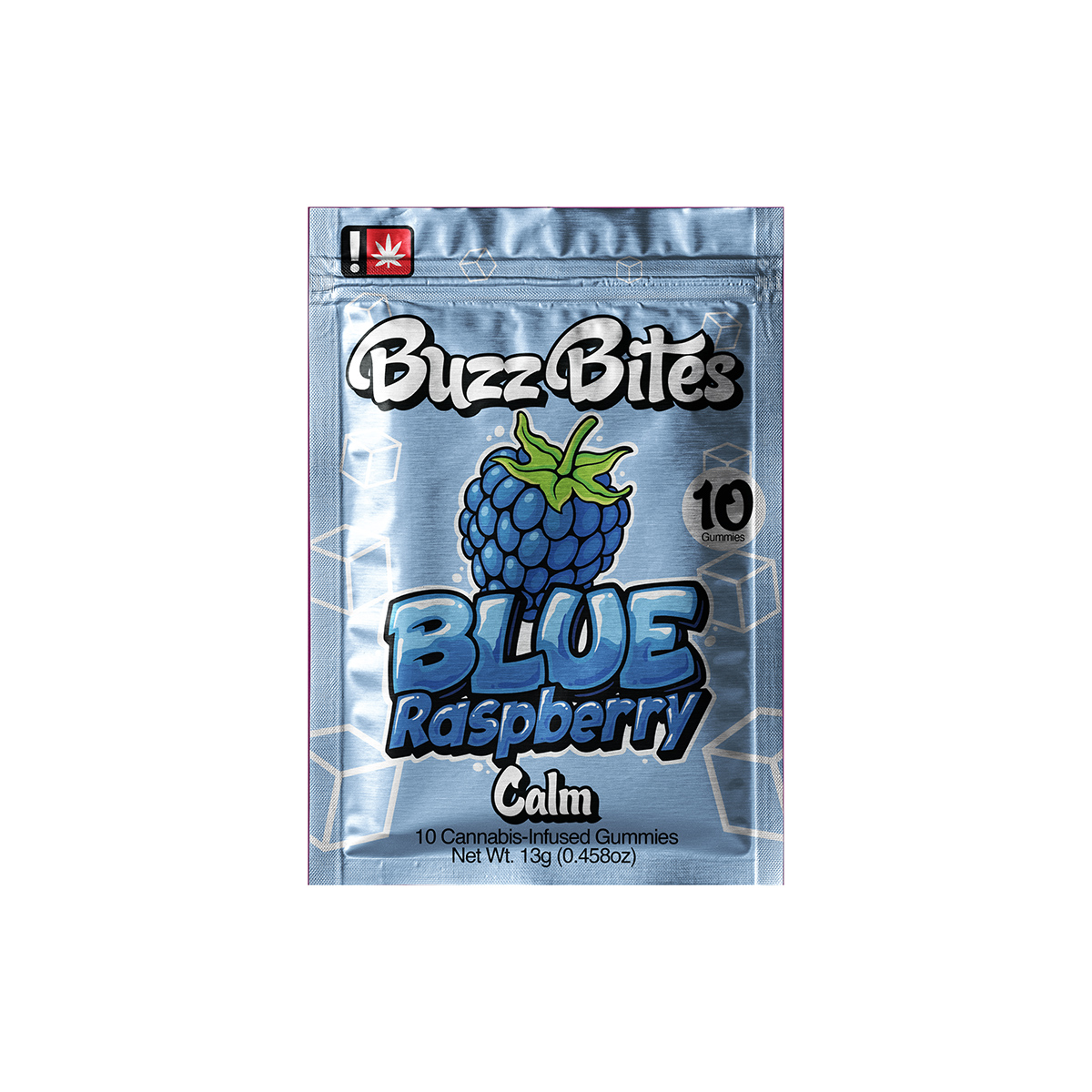 Buzz Bites - Blue Raspberry 10pk Gummies