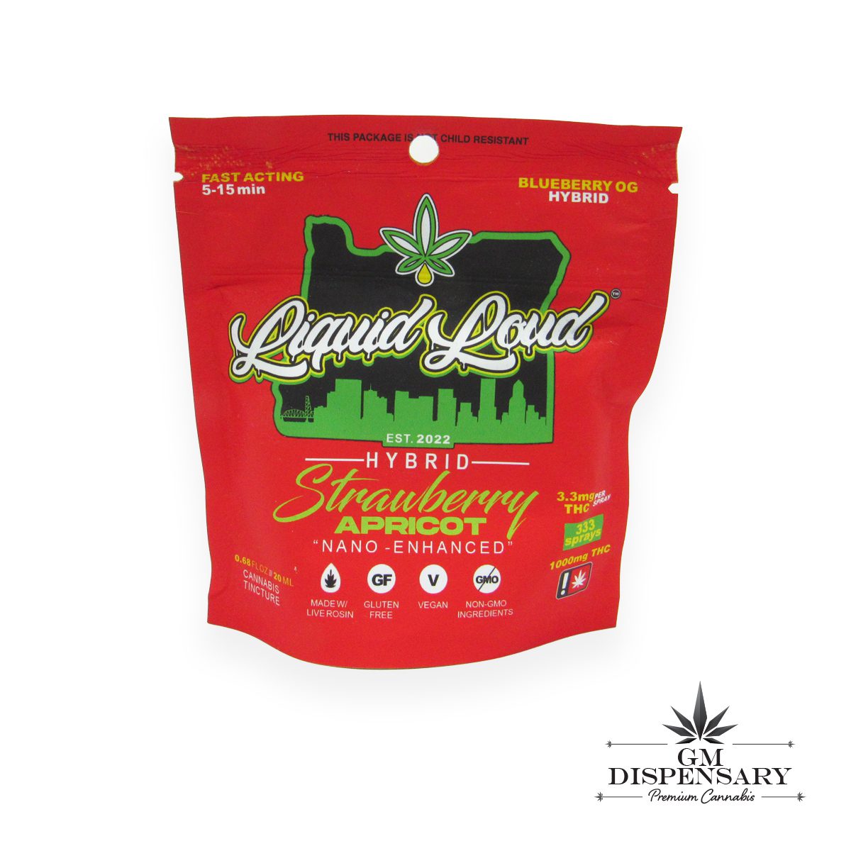 Liquid Loud - Strawberry Apricot Mouth Spray