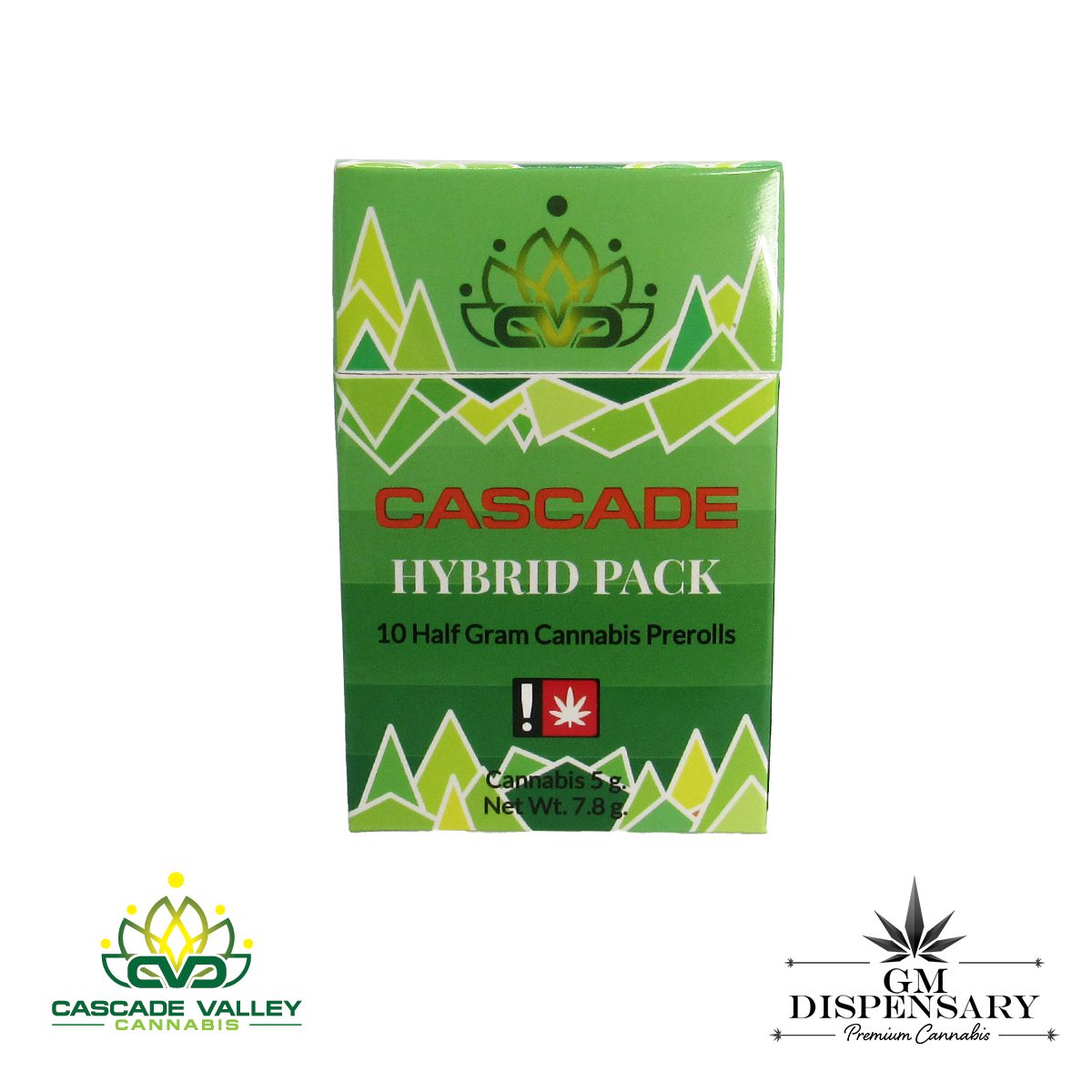 Cascade Valley Cannabis Pre-roll 10pk - Clementine