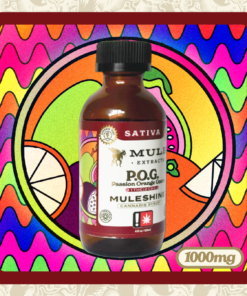 Muleshine Syrup - POG 1:2 THC/CBG 1000mg