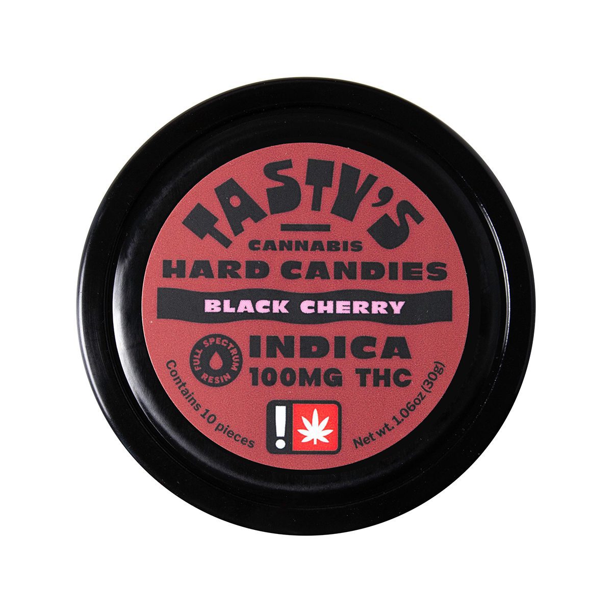 Tasty's Hard Candies - Black Cherry Indica