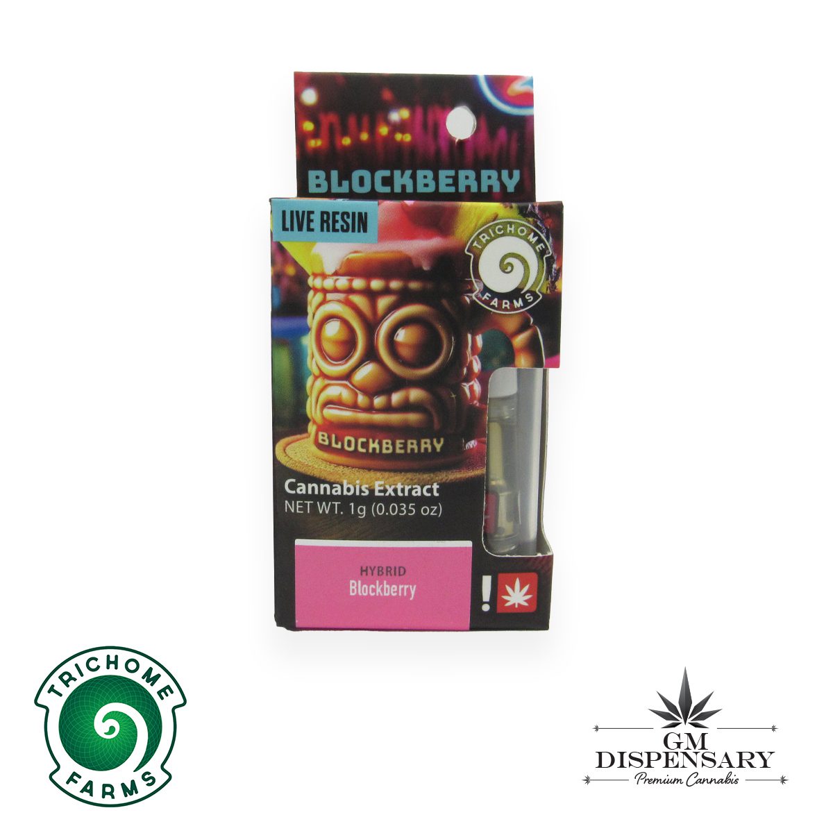 Trichome Farms LR Cartridge - Blockberry