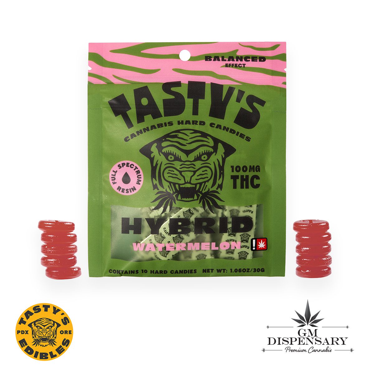 Tasty's Hard Candies - Watermelon Hybrid