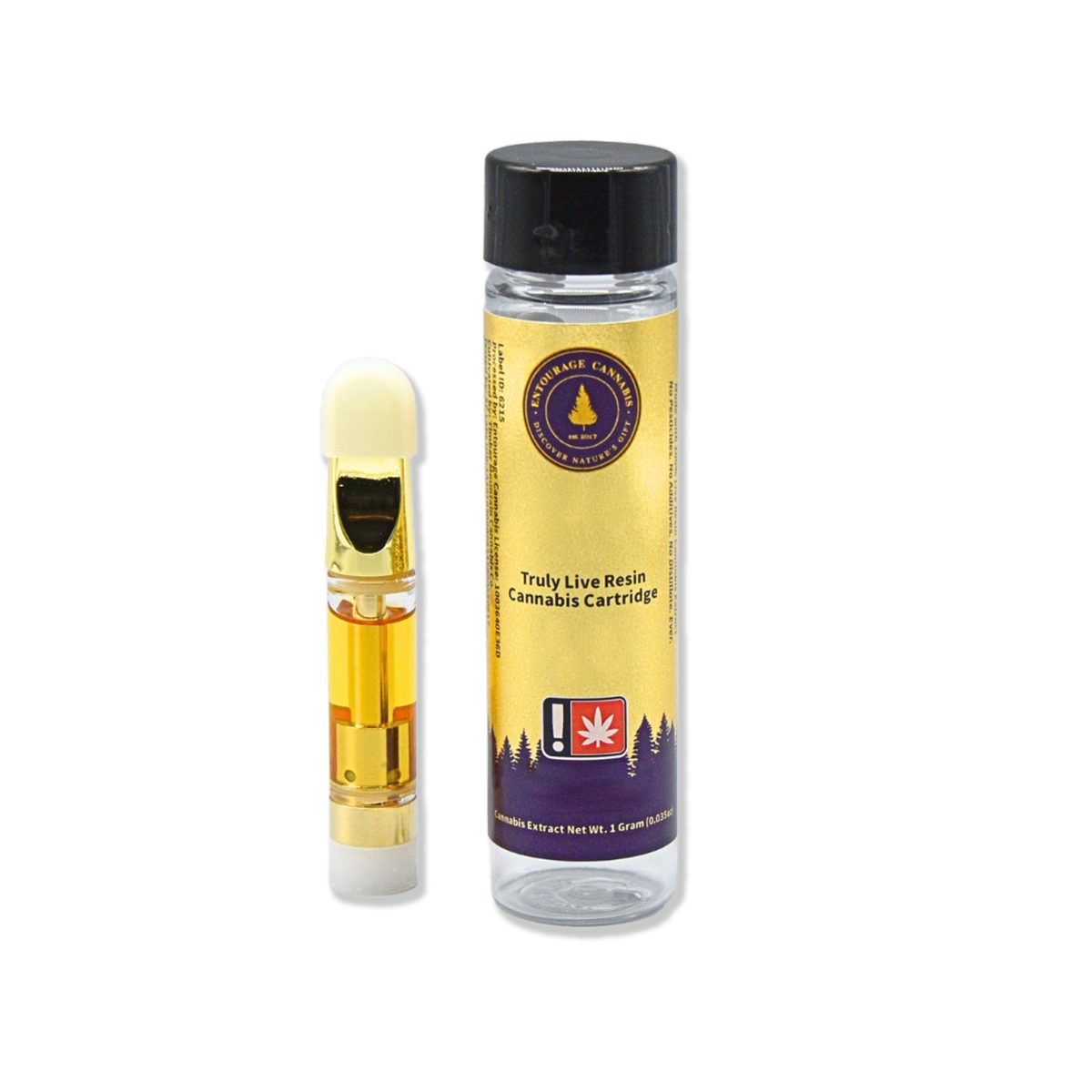 Entourage Cannabis 1g Cartridge - Blue Peaches