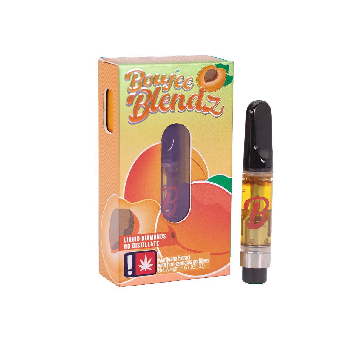Boujee Blendz 1g Flavored Cartridge - Apricot
