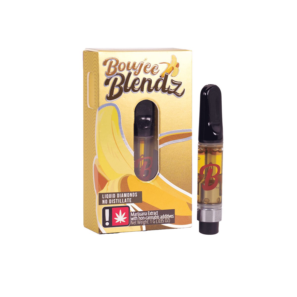 Boujee Blendz 1g Flavored Cartridge - Banana Smoothie