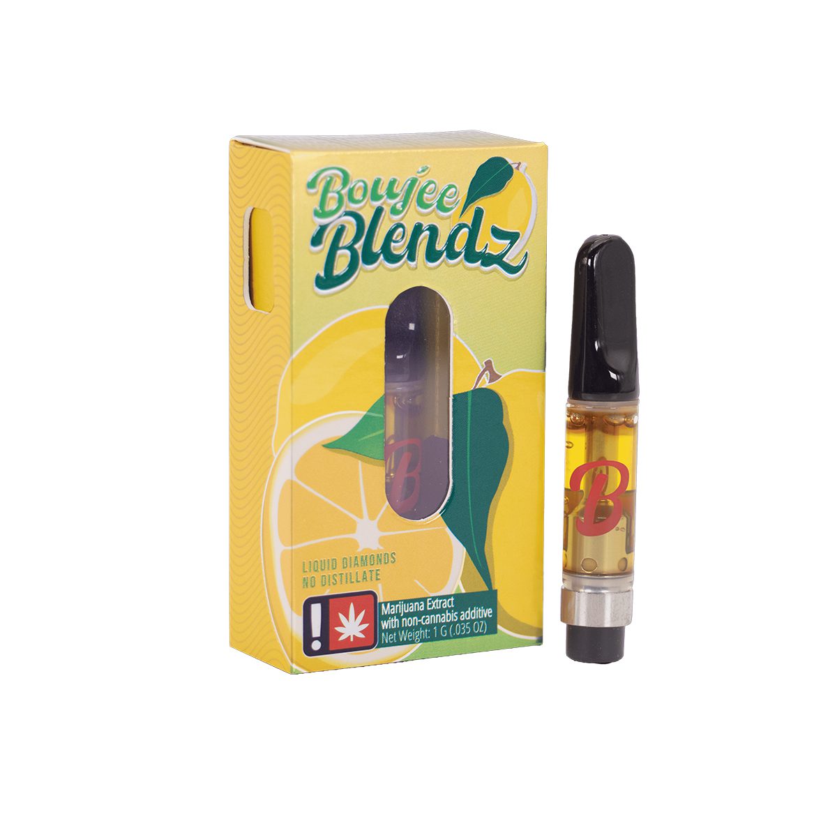 Boujee Blendz 1g Flavored Cartridge - Lemon
